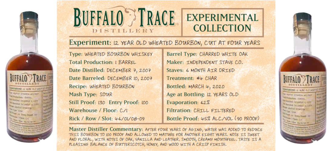 New Experimental Wheat Bourbon Coming Soon from Buffalo Trace