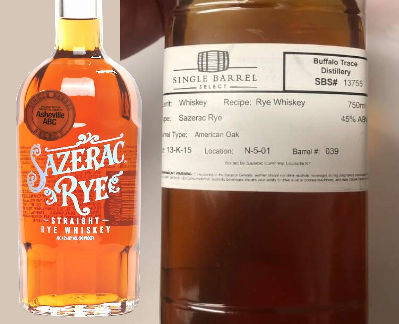 Sazerac Rye Store Pick