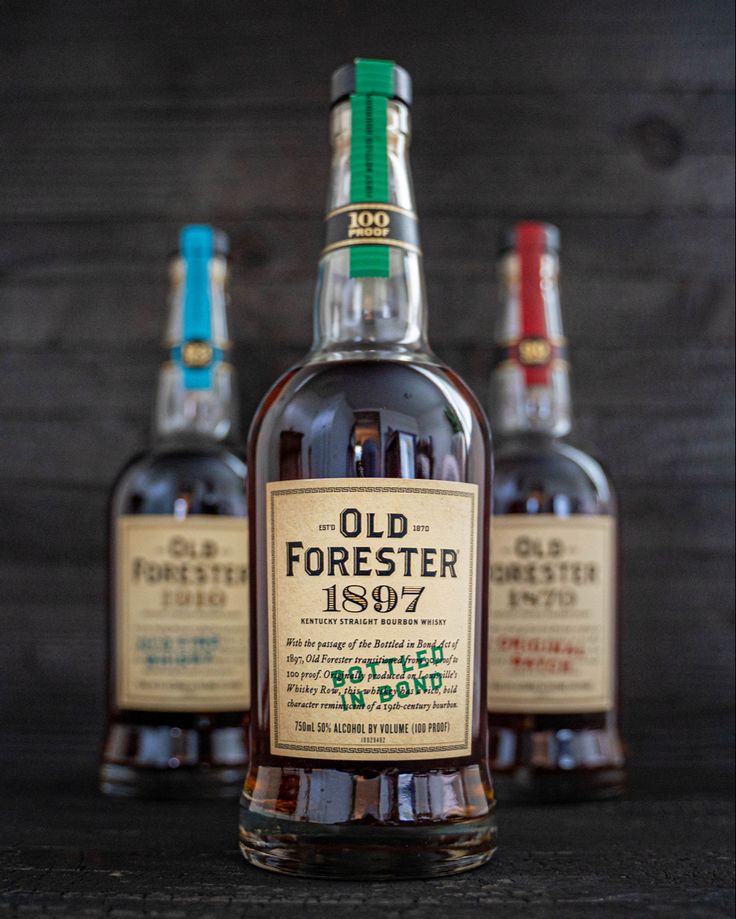 Old Forester 1897 bottled in Bond Bourbon
