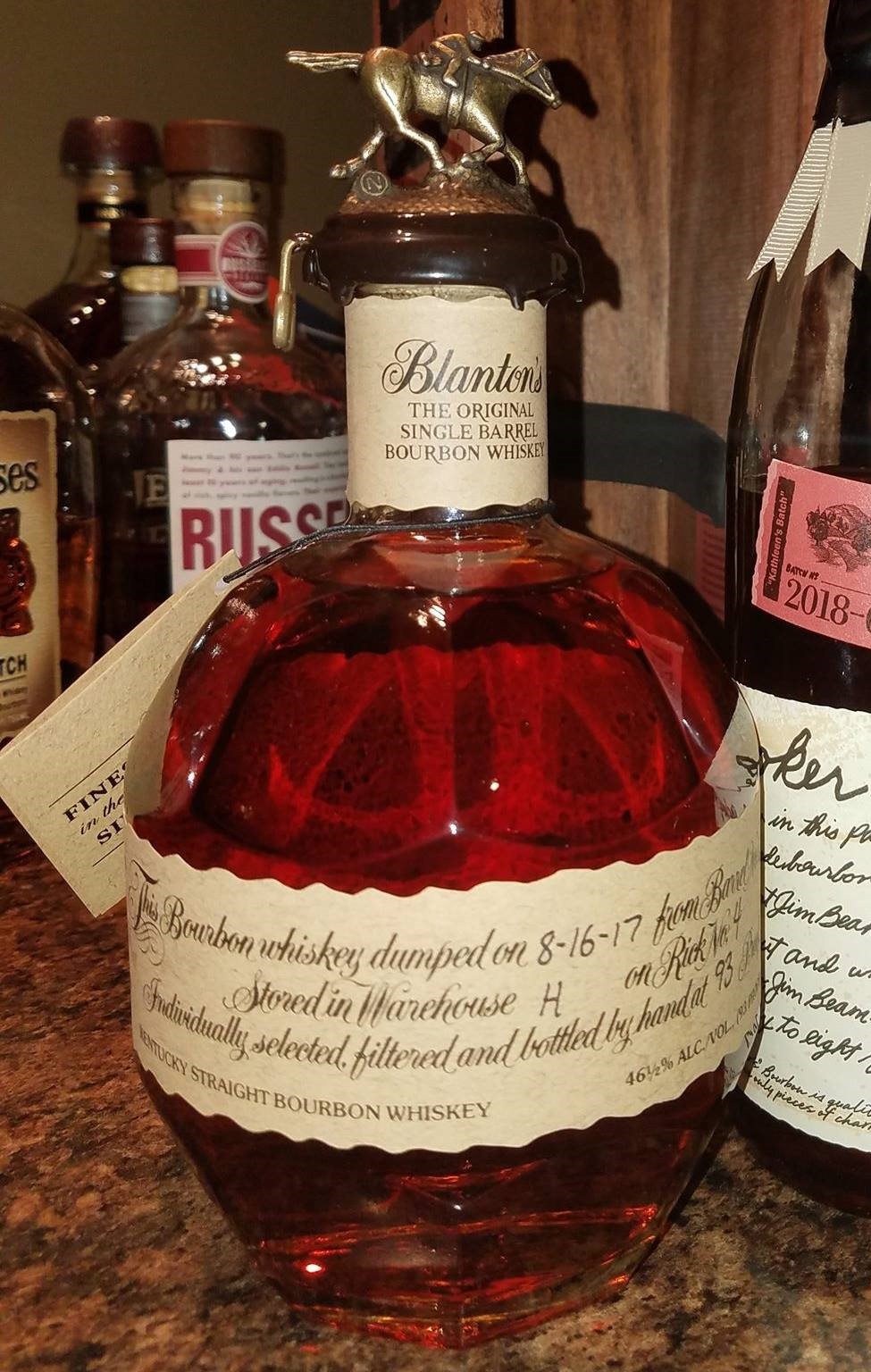 blantons single barrel bourbon