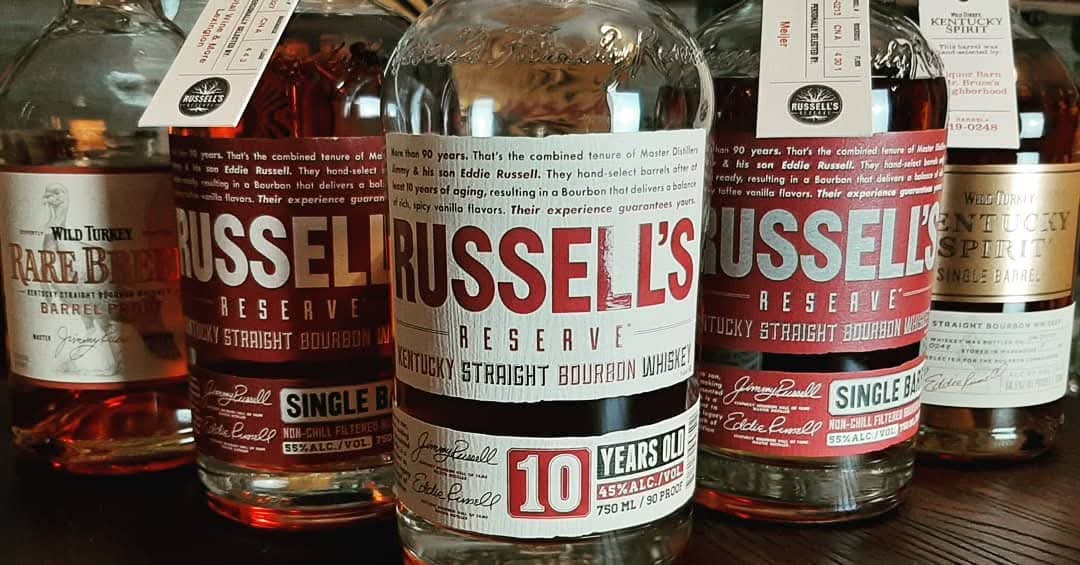 Russell's 10 year bourbon