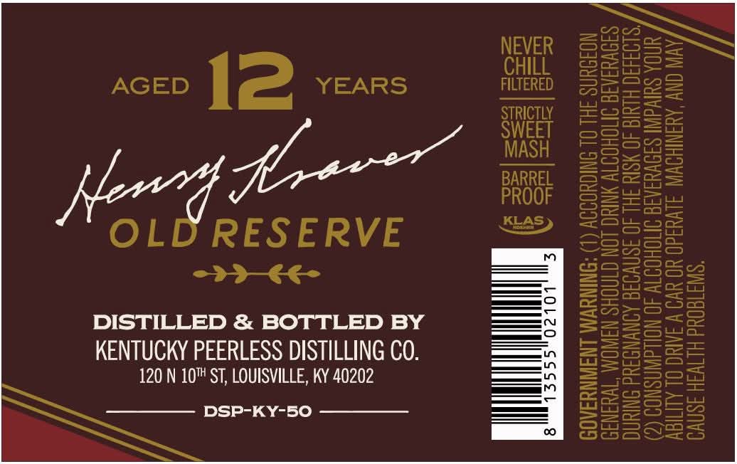 Peerless Henry Kraver Old Reserve 10 & 12 Year Kentucky Straight Rye Whiskey: A Bold New Chapter for Peerless Fans