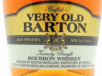 Very Old Barton Bottled in Bond Label