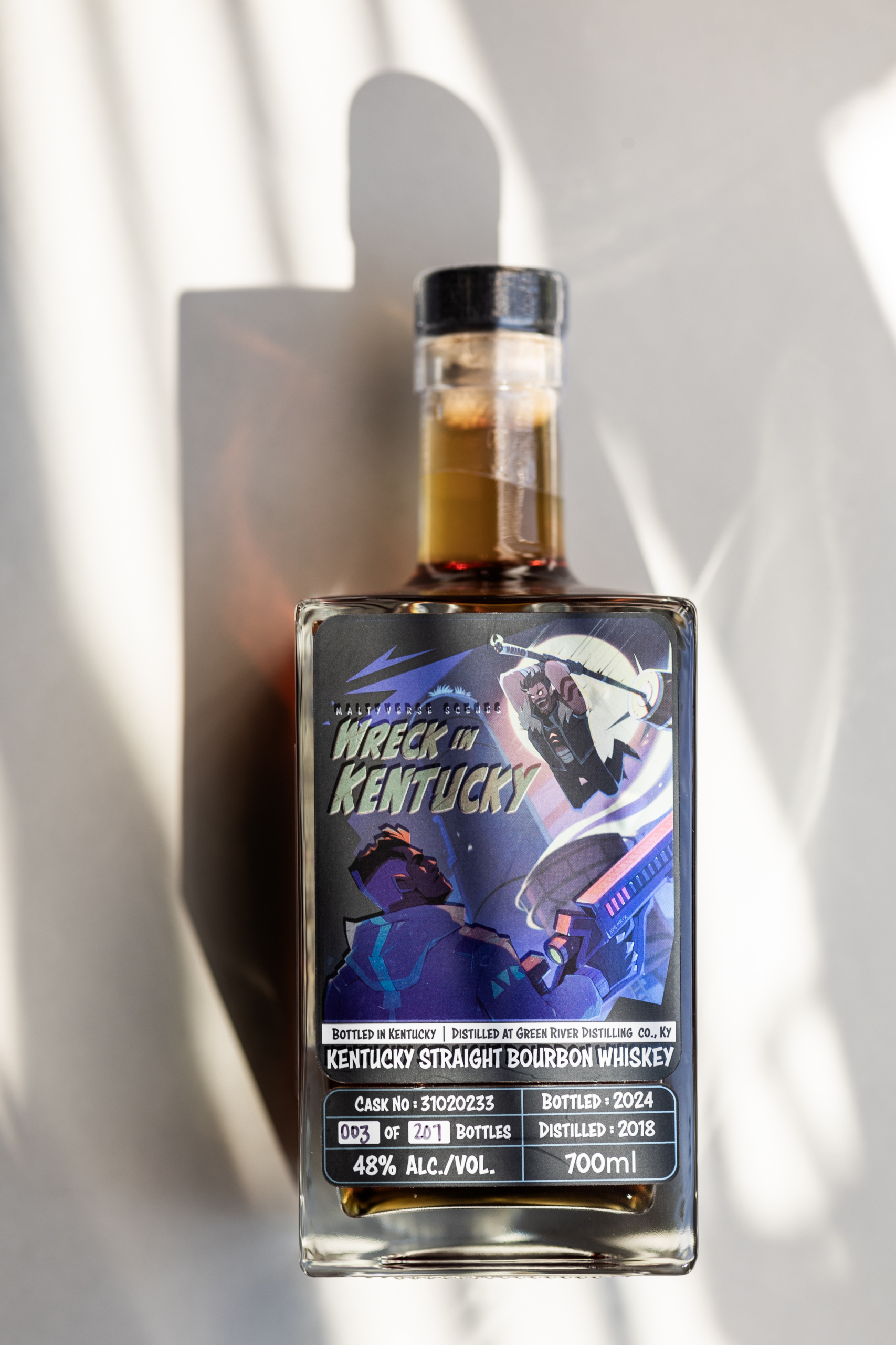 Wreck in Kentucky Bottle