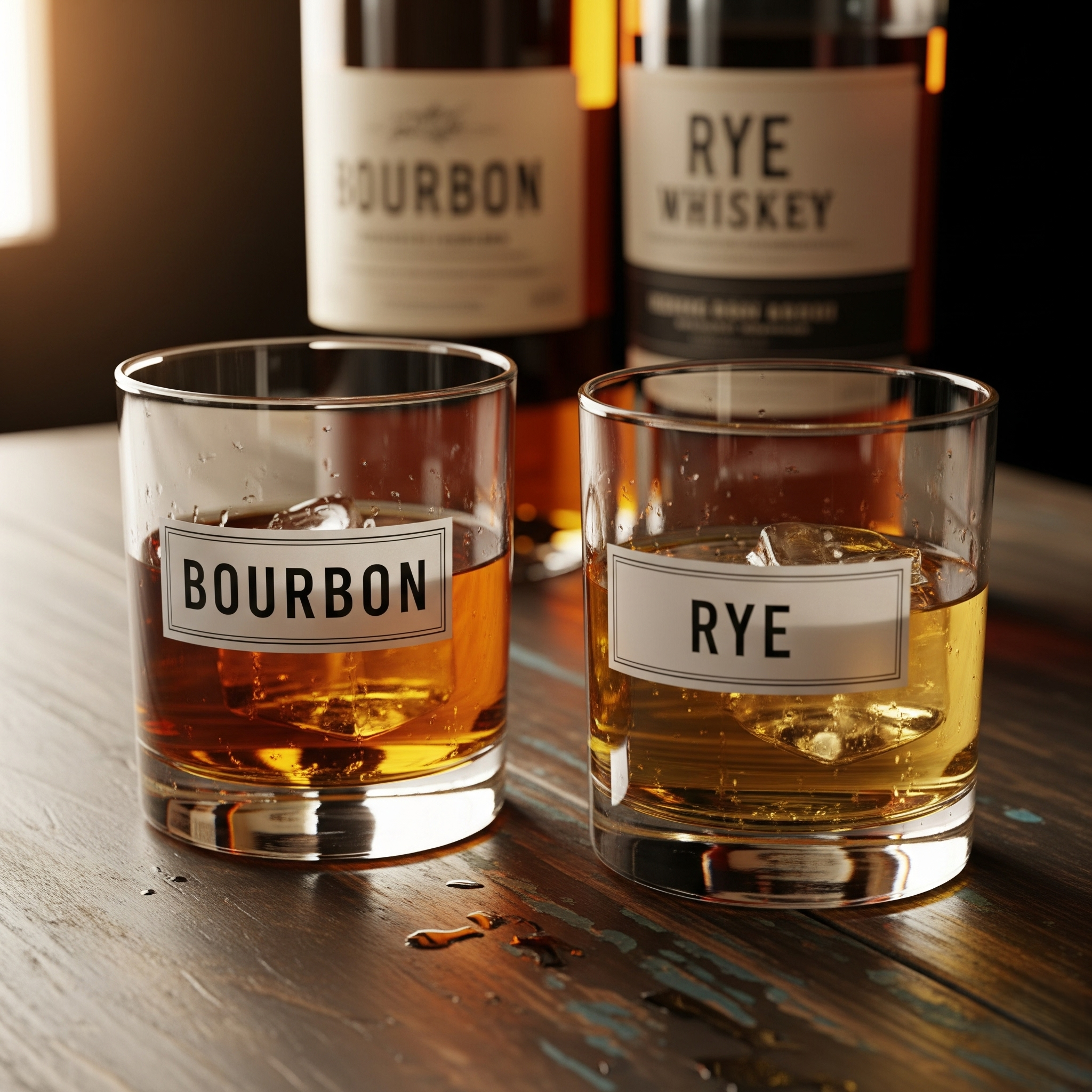 Bourbon vs. Rye: What’s the Real Difference in Taste, Aging, and Style?