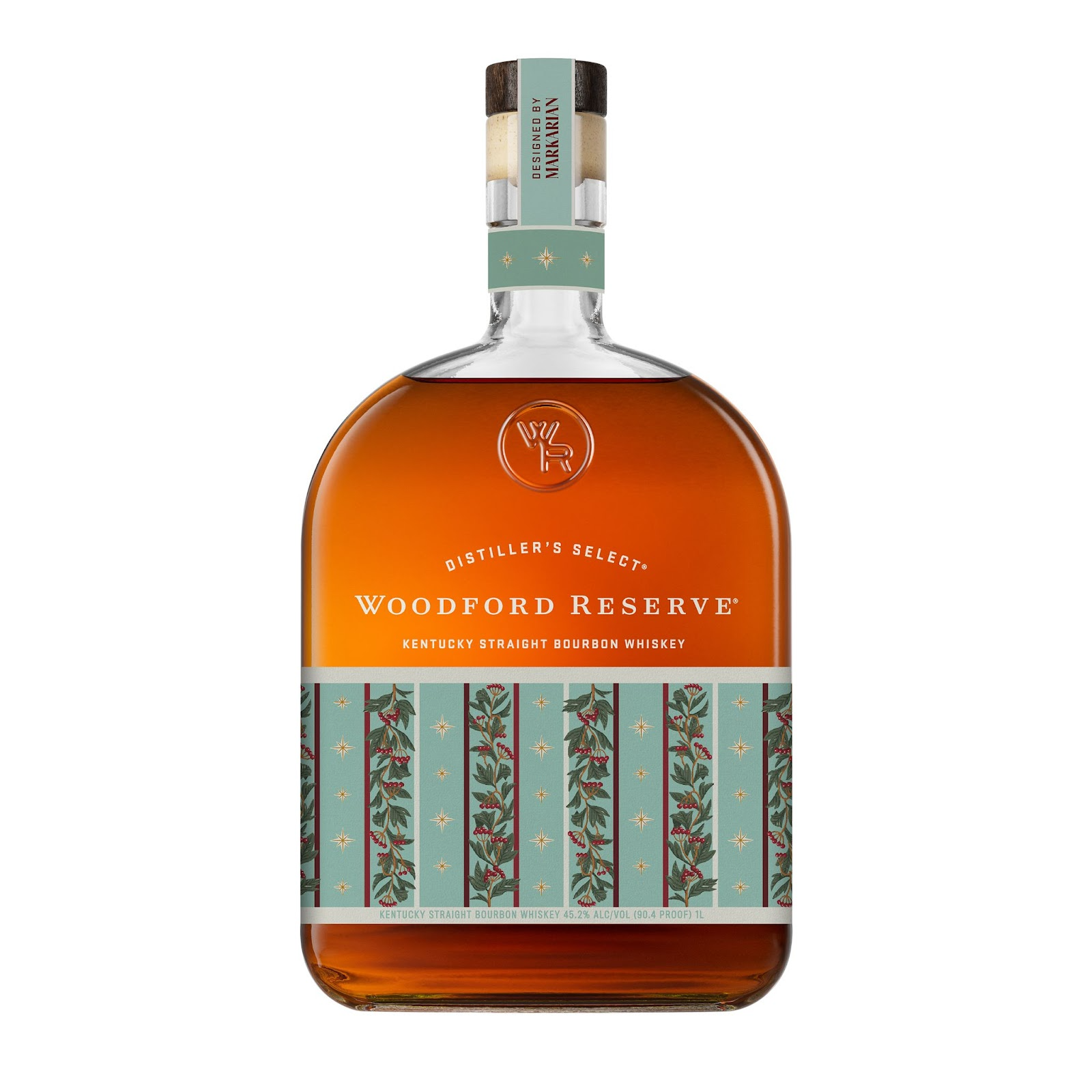 WOODFORD RESERVE RELEASES HOLIDAY BOTTLE DESIGNED BY FASHION BRAND MARKARIAN