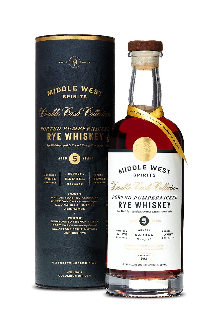 Middle West Double Cask Collection Ported Pumpernickel Rye