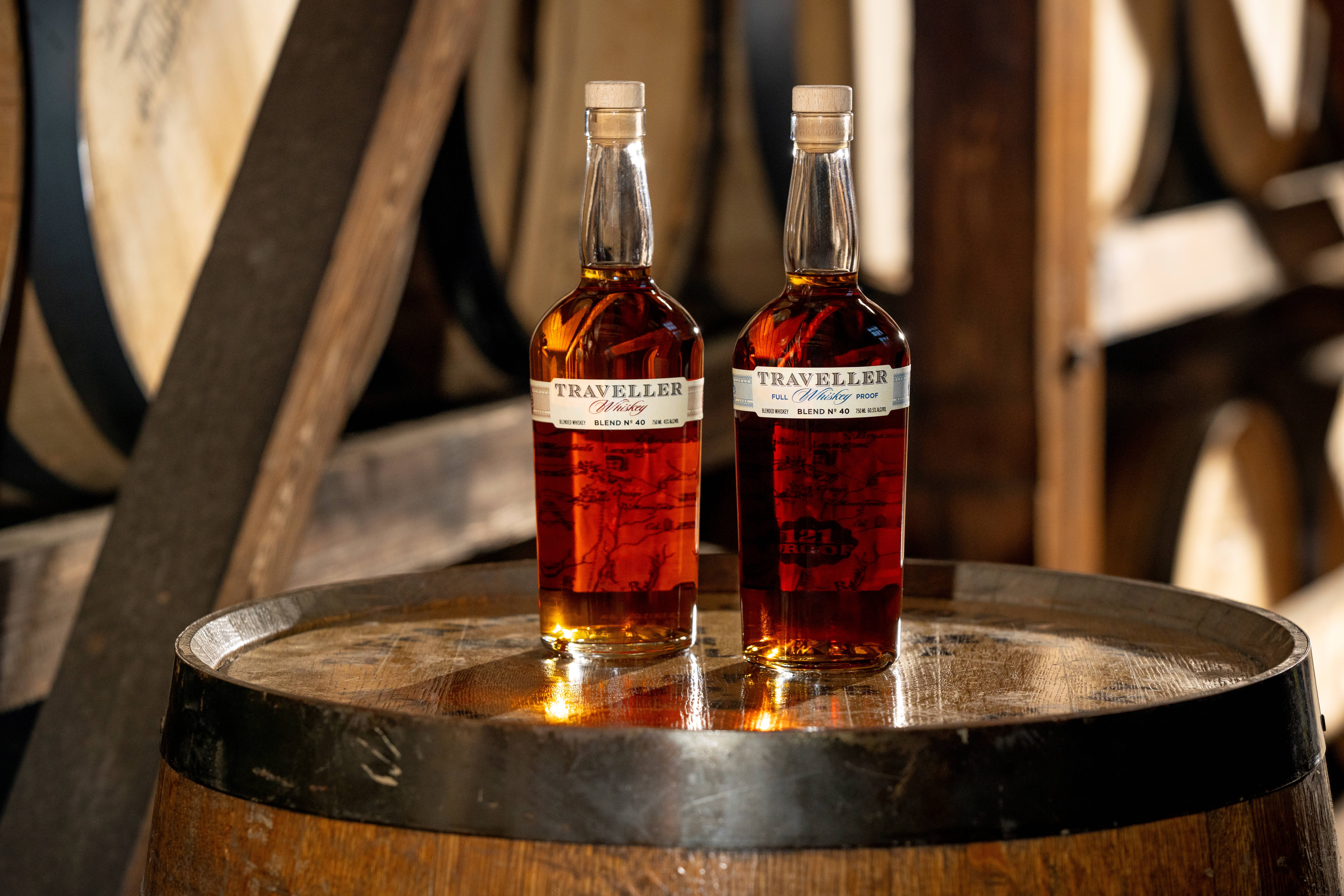 CHRIS STAPLETON AND BUFFALO TRACE MASTER DISTILLER HARLEN WHEATLEY INTRODUCE TRAVELLER WHISKEY FULL PROOF